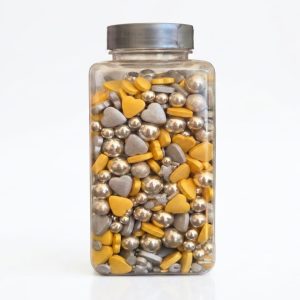 Sprinkles Mix Inimi, Perle, Stele 250 gr Dr. Gusto