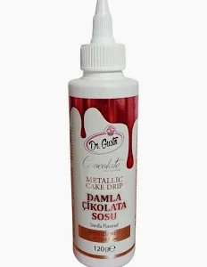 rosu metalizat cake drip