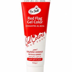 Colorant alimentar gel Red Flag 100g Dr. Gusto