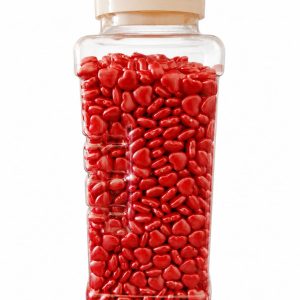 Decor inimi roșu perlat 900gr Dr Gusto