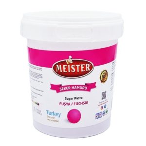 Pasta de Zahar, Meister, Modelaj & Acoperire, Galetusa, 1 kg, Culoare Fucsia