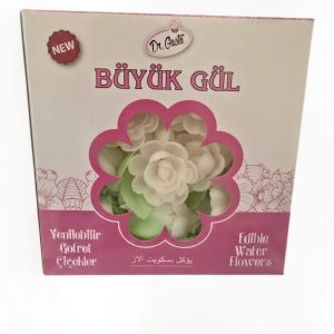Set flori albe mari vafă comestibilă Dr. Gusto