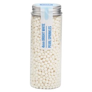 Sprinkles alb 4mm 74g PME