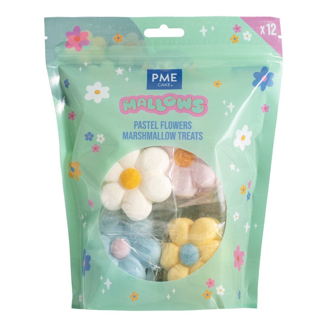 Set 12 bezele model floare 180 g PME