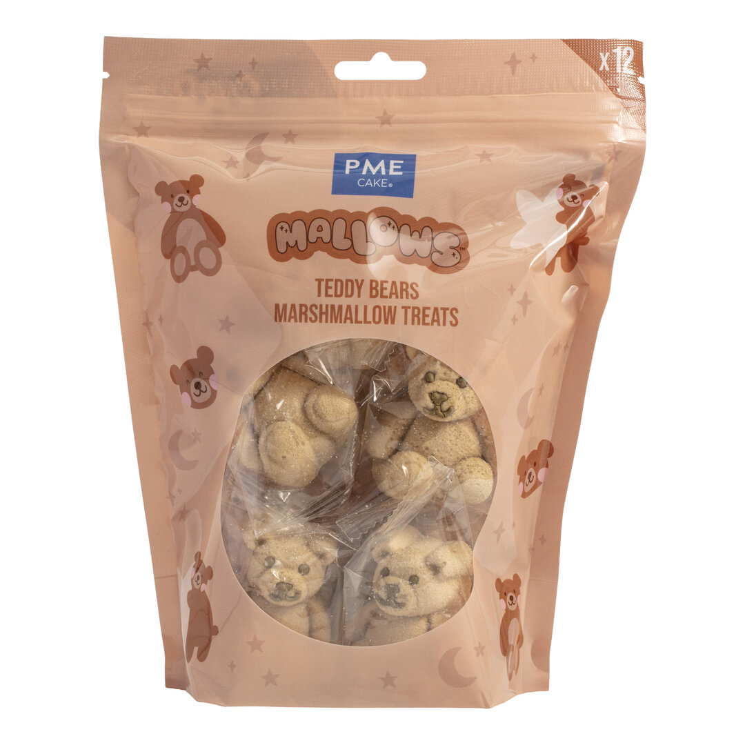 Set 12 bezele model ursuleț 180 g PME