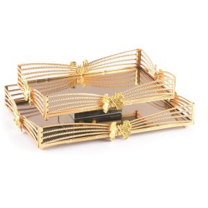 Set decorativ candy bar cu oglindă dreptunghiular