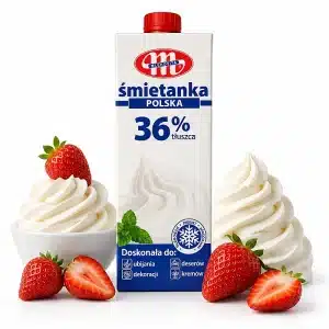 Smântână pentru frișcă 36% UHT 1L Professional, Mlekovita